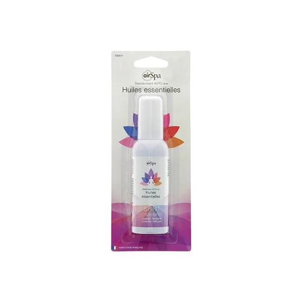 Désodorisant AIR SPA spray à base d'huiles essentielles. Spirit