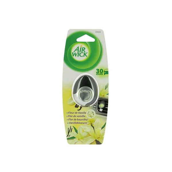 Désodorisant AIR WICK mini-diffuseur membrane bicolore. Fleur vanille