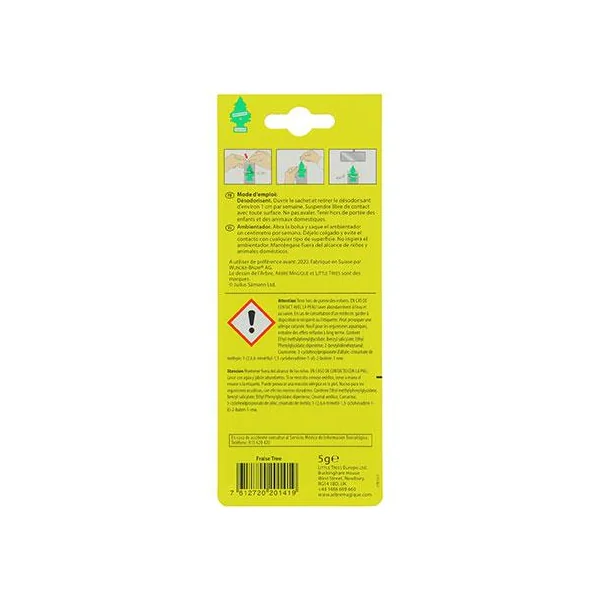 Désodorisant ARBRE MAGIQUE®. Fraise