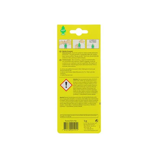 Désodorisant ARBRE MAGIQUE®. Pomme verte