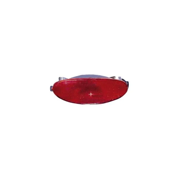 Feu antibrouillard arrière pour PEUGEOT 206 ph.1, 1998-2003, central, pare chocs arrière, Neuf