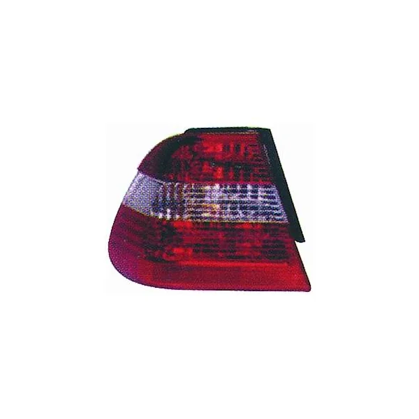 Feu arrière gauche extérieur pour BMW série 3 E46 2001-2004, blanc et rouge, Mod. berline, Neuf