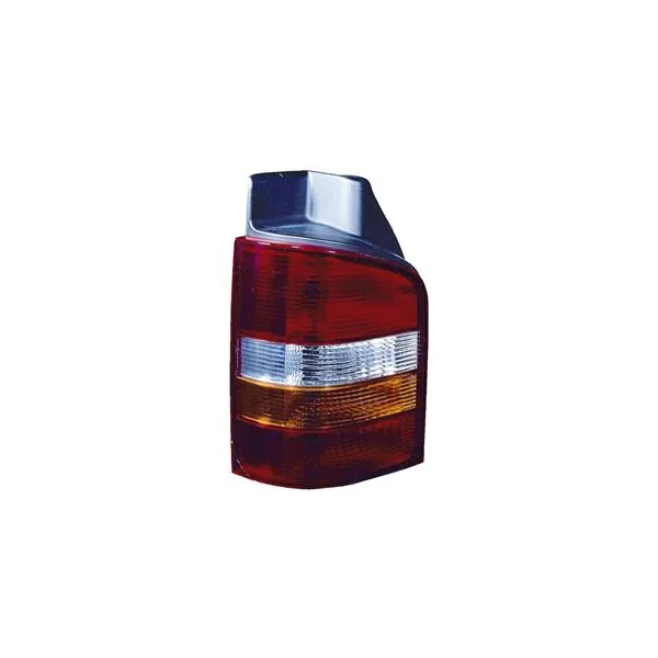 Feu arrière gauche pour VOLKSWAGEN TRANSPORTER T5, 2003-2009, (hayon), rouge/orange, Neuf