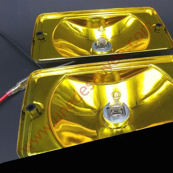 FOND CHROMÉ JAUNE CUVELAGE LONGUE PORTÉE SIEM DENJI PEUGEOT 205 GTI CTI RALLYE KIT DE 2