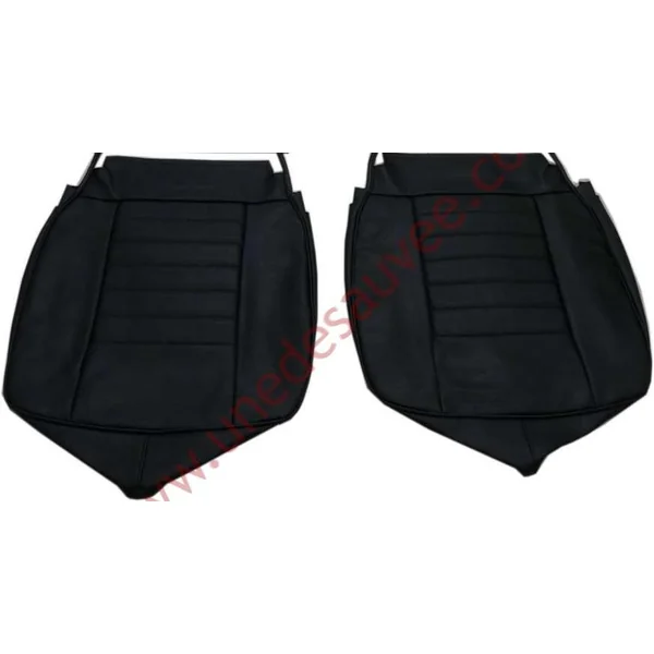 GARNITURES DE SIÈGES TOUS TISSU COTELE NOIR RENAULT 5 ALPINE HABILLAGE - COIFFE - SELLERIE COMPLETE