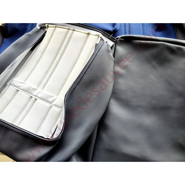 GARNITURES DE SIÈGES TOUS TISSU JEANS PEUGEOT 205 JUNIOR HABILLAGE – COIFFES – SELLERIE COMPLETE