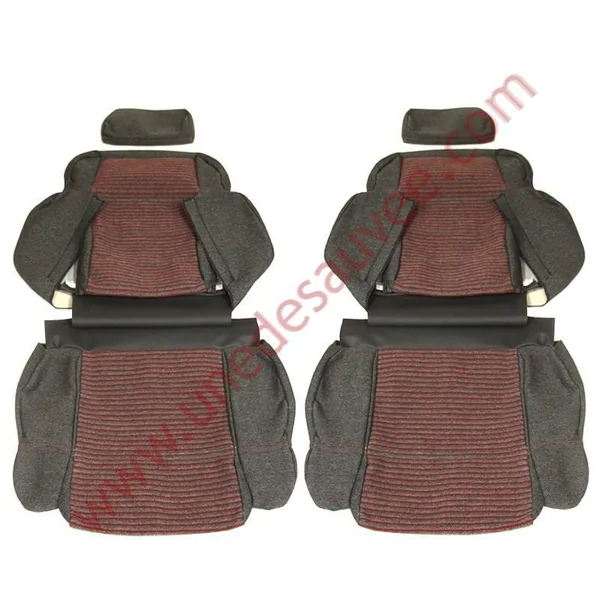 GARNITURES DE SIÈGES TOUS TISSU MONACO PEUGEOT 205 CTI CABRIOLET HABILLAGE – COIFFES – SELLERIE COMPLETE