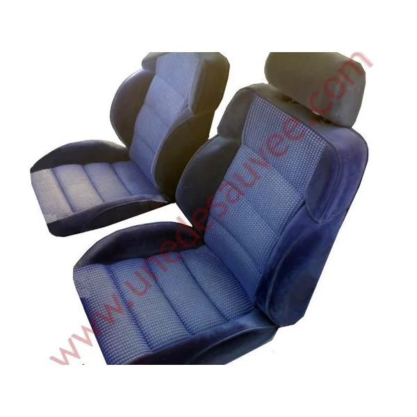 GARNITURES DE SIÈGES TOUS TISSU QUARTET BLEU PEUGEOT 309 GTI 16S HABILLAGE – COIFFES – SELLERIE COMPLETE
