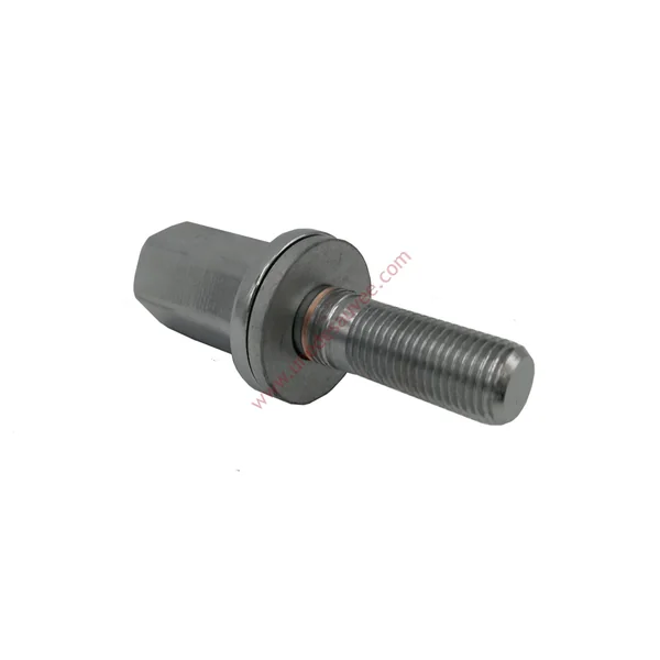 GOUJON DE ROUE LONG CHROMÉ POUR JANTES ALUMINIUM PEUGEOT 205 GTI CTI 1.6