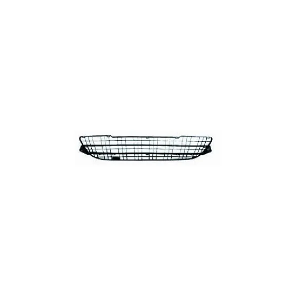 Grille de calandre inférieure pour RENAULT KANGOO II phase 1, 2008-2013, noire, pare chocs avant
