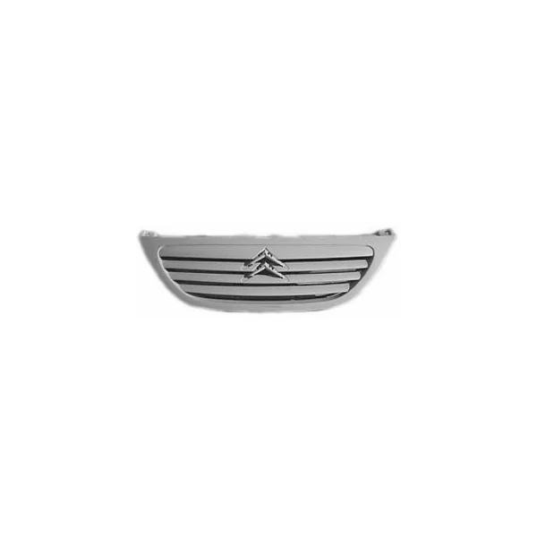 Grille de calandre supérieure pour CITROËN C3 I phase 1, 2002-2005, (sans logo), Neuve à peindre