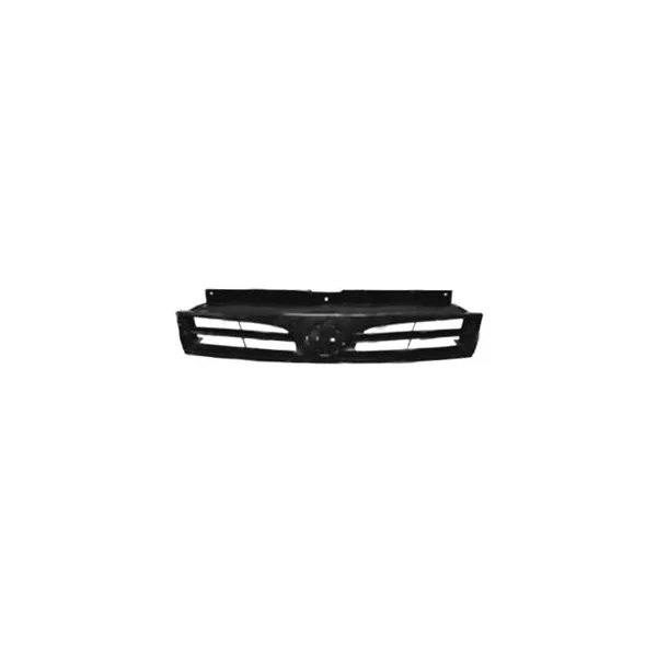 Grille de calandre supérieure pour NISSAN PRIMASTAR phase 1, 2001-2006, noire, pare chocs avant