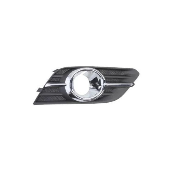 Grille droite de Pare-chocs avant pour OPEL MOKKA I 2013-2016, noire, siège antibrouillard et moulure chromée, Neuve