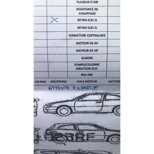 Injecteurs RENAULT MEGANE 1