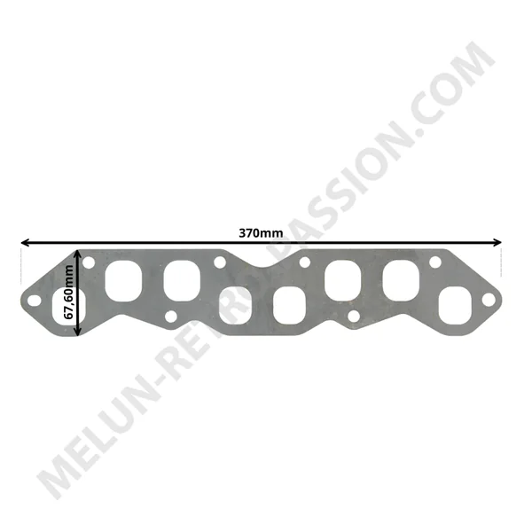 JOINT DE COLLECTEUR ADMISSION ECHAPPEMENT RENAULT SUPER 5 R9 R11
