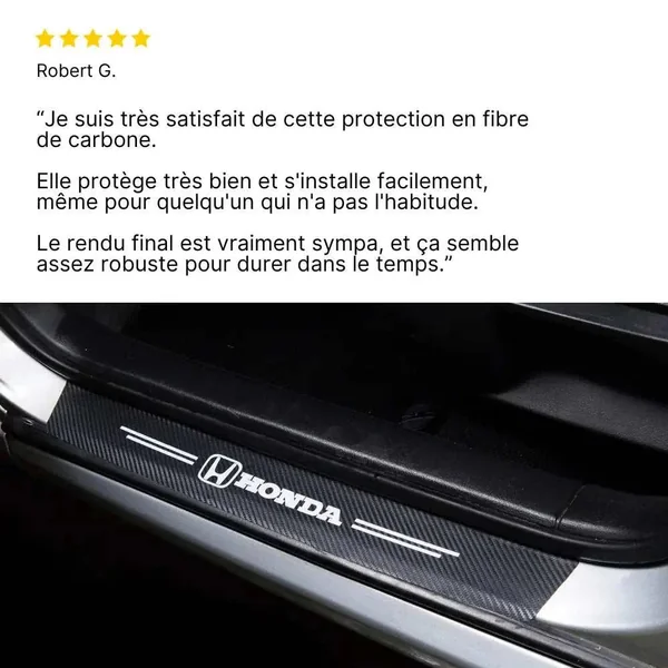 Kit de protection seuil de porte Honda