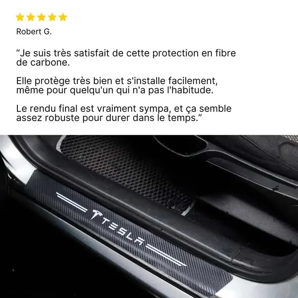 Kit de protection Seuil de Porte Tesla