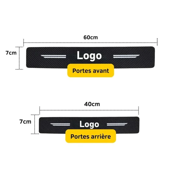 Kit de protection seuil de porte universel Alfa Romeo
