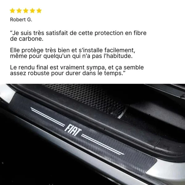 Kit de protection seuil de porte universel Fiat
