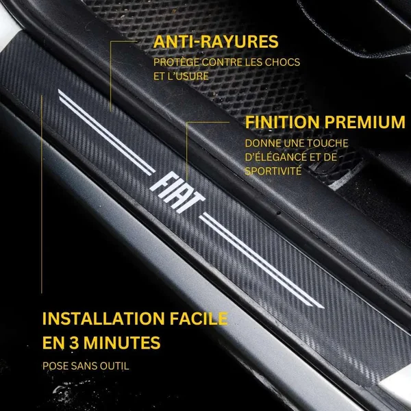 Kit de protection seuil de porte universel Fiat
