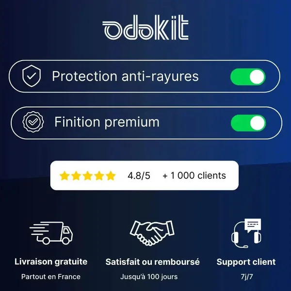 Kit de protection seuil de porte universel Kia