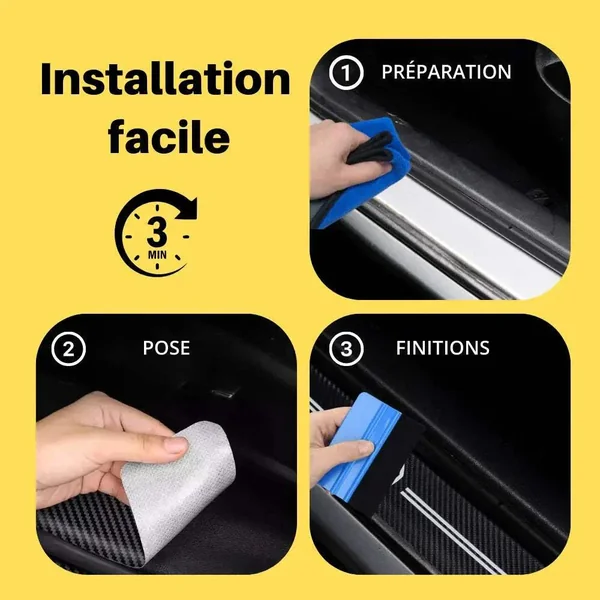Kit de protection seuil de porte universel Suzuki