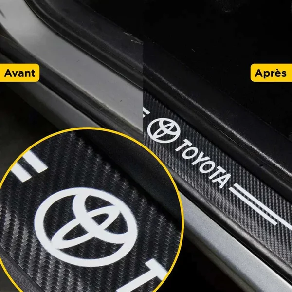 Kit de protection seuil de porte universel Toyota