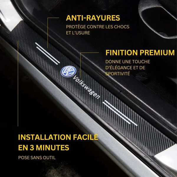 Kit de protection seuil de porte universel Volkswagen, GTI