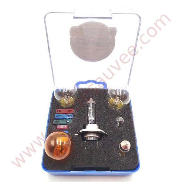 KIT URGENCE AMPOULE 12 VOLTS TYPE H7 KIT COMPLET