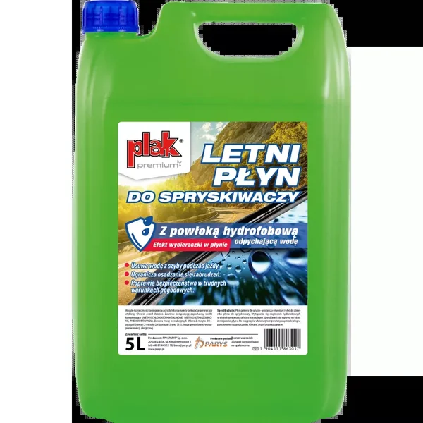 Lave Glace été 5L avec revêtement hydrophobe