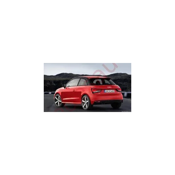LIGNE D’ÉCHAPPEMENT SPORT INOX 02AU020-9 SORTIE SIMPLE CHROMÉE RONDE 1×90 MM POUR AUDI A1 TYPE 8X 1.2 TSI 63 KW (CBZA) 2010–2015