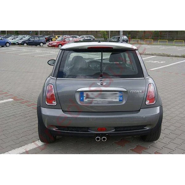 LIGNE D’ÉCHAPPEMENT SPORT INOX DOUBLE SORTIE RONDE 1×80 MM GAUCHE + DROITE 02MN001-8 POUR MINI COOPER S R50 R53 (2001–2006)