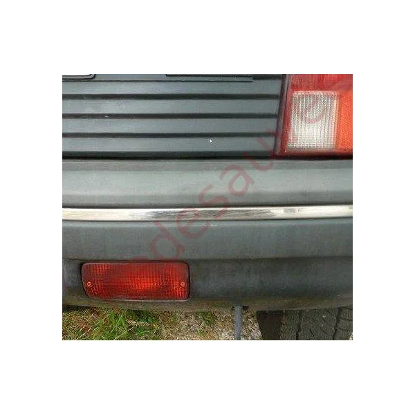 LISERÉS CHROME BAGUETTES ALUMINIUM PARE-CHOCS ARRIERE ET AVANT KIT DE 2 PEUGEOT 205 GTI CTI GENTRY ADAPTABLES SUR AUTRES PEUGEOT 205