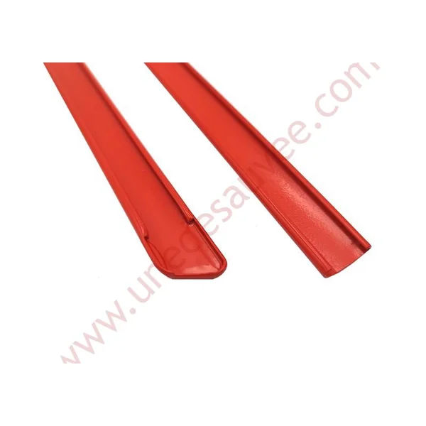 LISERÉS ROUGES BAGUETTES ALUMINIUM TOUR DE CAISSE PEUGEOT 205 GTI CTI KIT DE 8