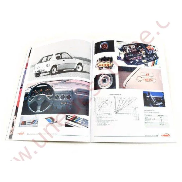 LIVRE GUIDE IDENTIFICATION TOME 1 PEUGEOT 205
