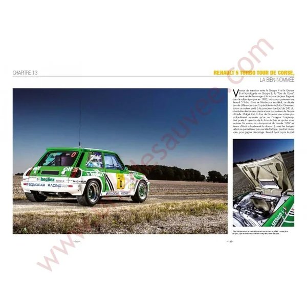 LIVRE LA RENAULT 5 SPORTIVE