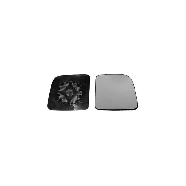 Miroir Glace rétroviseur droit pour FORD TRANSIT CONNECT I phase 2, 2006-2009, verre supérieur
