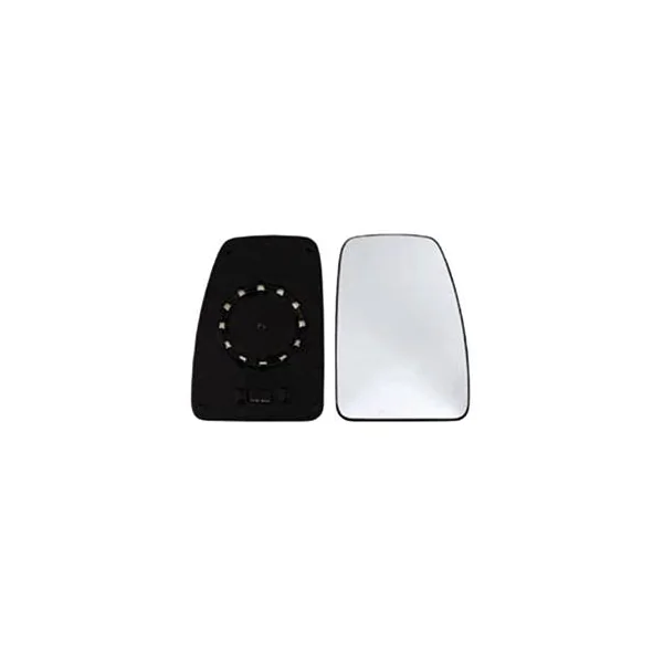 Miroir Glace rétroviseur droit pour NISSAN INTERSTAR ph.2, depuis 2003, verre supérieur, dégivrant