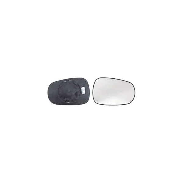 Miroir Glace rétroviseur droit pour RENAULT CLIO II phase 2, 2001-2005, dégivrant, à clipser, Neuf