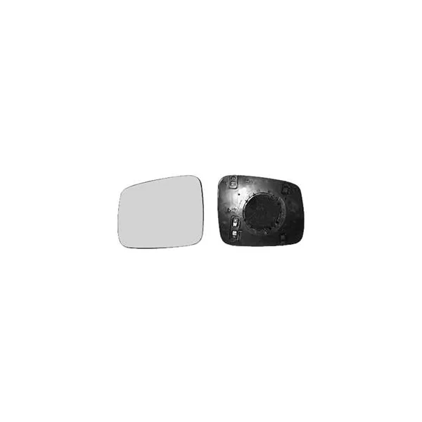Miroir Glace rétroviseur droit pour VOLKSWAGEN TRANSPORTER T4, 1996-2003, dégivrant, à clipser