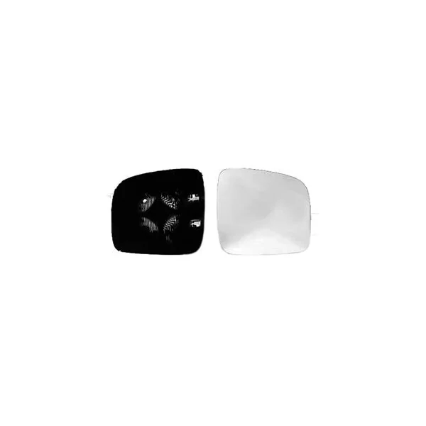 Miroir Glace rétroviseur droit pour VOLKSWAGEN TRANSPORTER T5, 2003-2009, dégivrant, à clipser