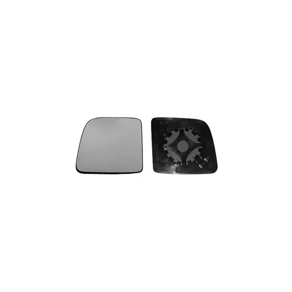 Miroir Glace rétroviseur gauche pour FORD TRANSIT CONNECT I ph.1 2002-2006 verre supérieur dégivrant