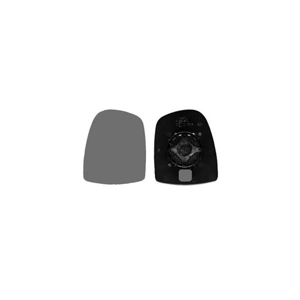 Miroir Glace rétroviseur gauche pour NISSAN PRIMASTAR phase 2, 2006-2016 verre supérieur, à clipser