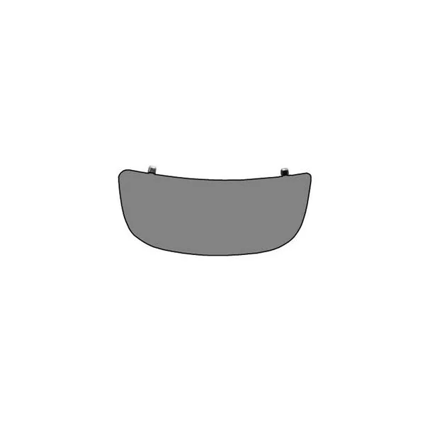 Miroir Glace rétroviseur gauche pour RENAULT TRAFIC II phase 1, 2001-2006 verre inférieur, à coller
