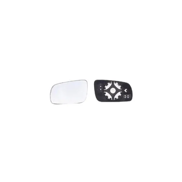 Miroir Glace rétroviseur gauche pour SEAT LEON I, asphérique, 2002-2005, Neuf