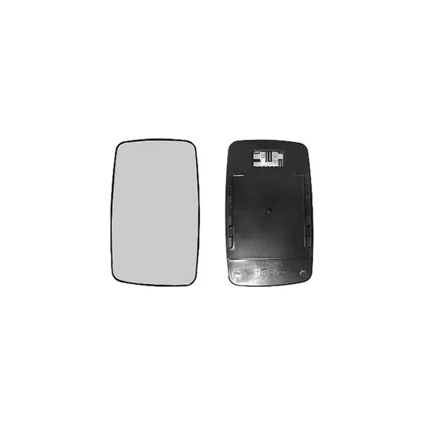 Miroir Glace rétroviseur gauche pour VOLKSWAGEN LT II, 1996-2006, à clipser, Neuf