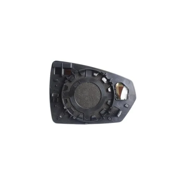 Miroir Glace rétroviseur gauche pour VOLKSWAGEN POLO VI phase 1, 2017-2021, asphérique, Neuf