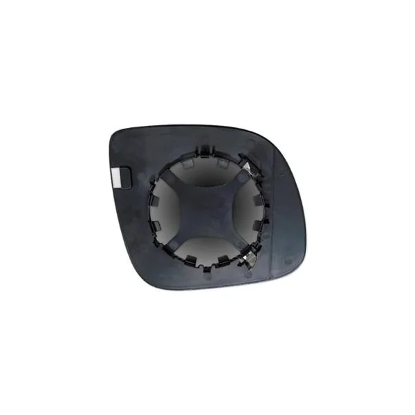 Miroir Glace rétroviseur gauche pour VOLKSWAGEN TRANSPORTER T5, 2013-2015 (108 mm), asphérique, à clipser
