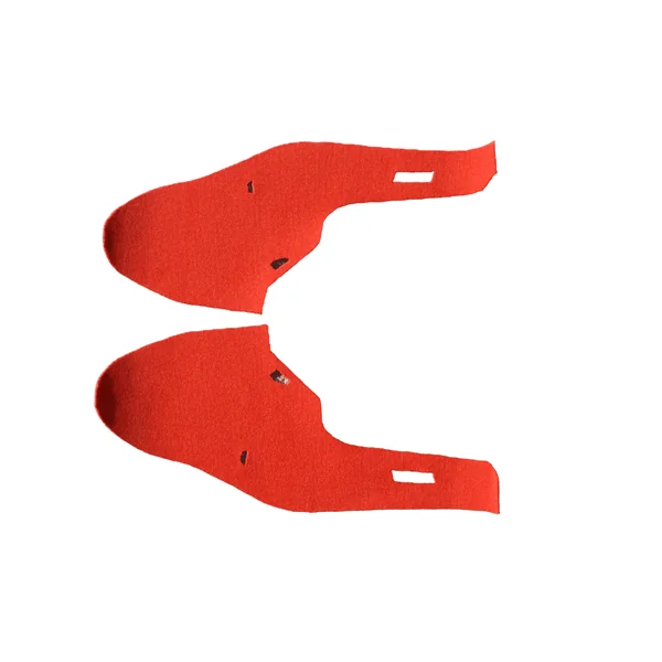 MOQUETTE ROUGE CONSOLE CENTRALE PEUGEOT 205 GTI CTI PHASE 2 KIT DE 2
