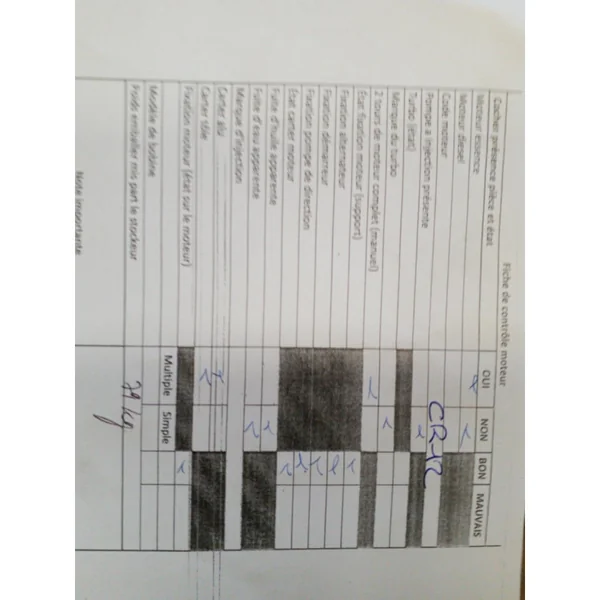 Moteur NISSAN MICRA 3